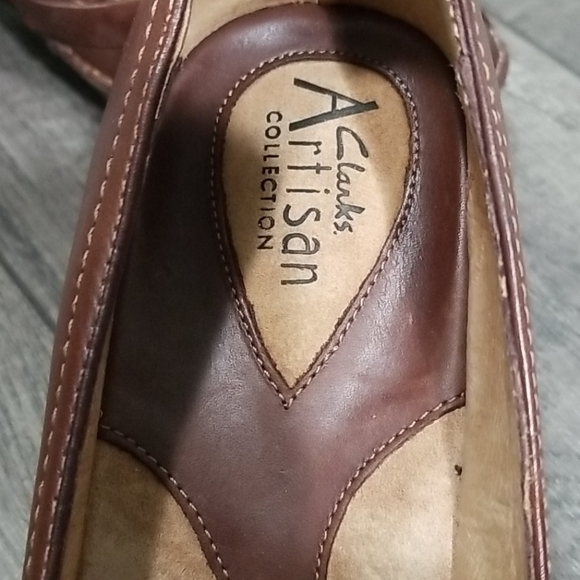 Clarks Women's Shoes Size US 7 Artisan Wedges Brown - Picture 4 of 5